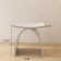 Freestanding Shower Seat Solid Surface Shower Stool