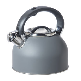Bouilloire à sifflet en acier inoxydable Oggi Brew (1,9 l, 64 oz)