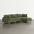 Solena 126.8" W 4-Piece Modular Sofa -246532114