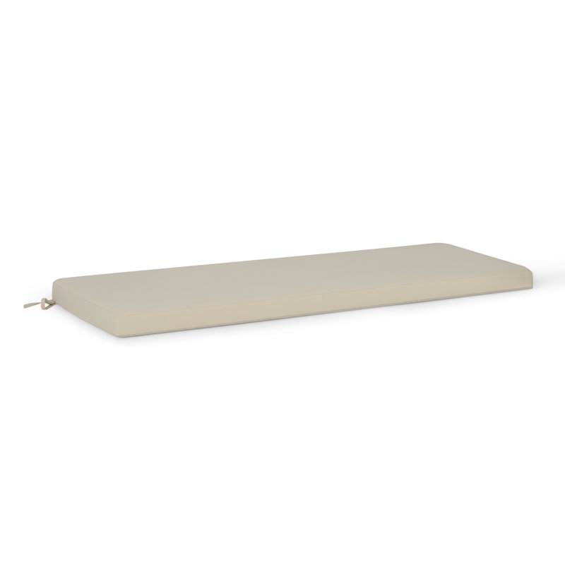 Coussin de siège d'extérieur 1 pièce , 43 po x 18,50 po, Beige