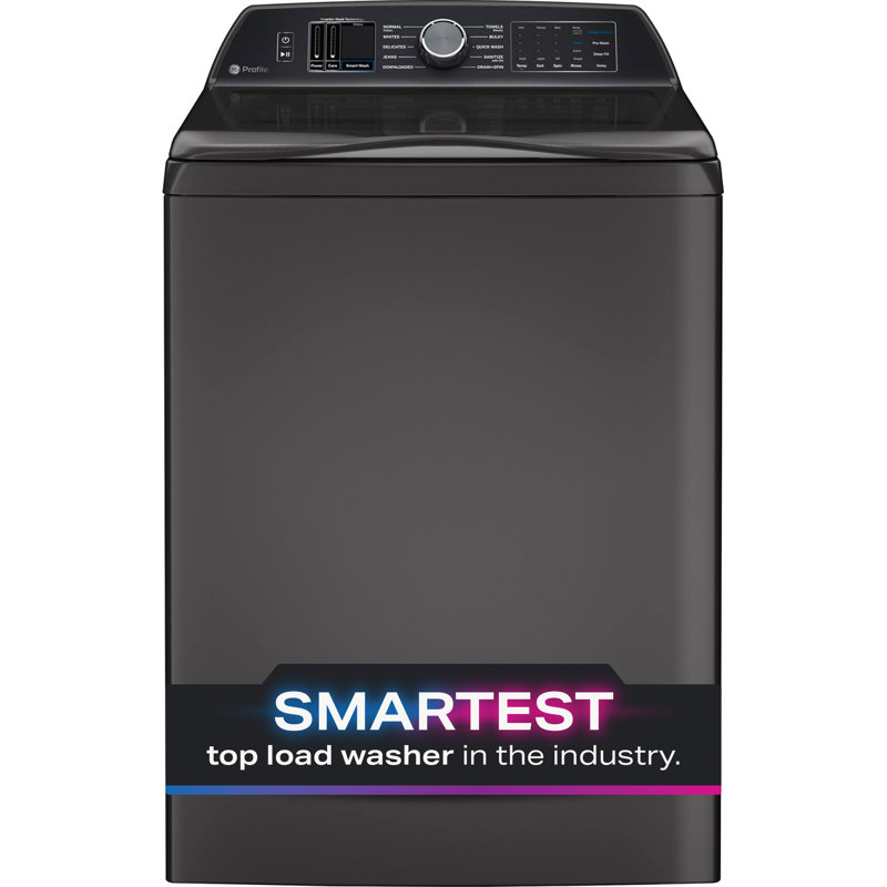 5.4 Cu. Ft. High Efficiency Smart Top Load Washer, 5.4, Diamond Gray