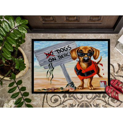 Jadene Non-Slip Outdoor Doormat