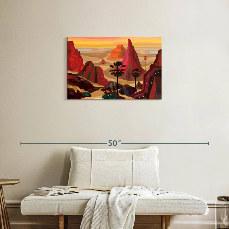 Paysage Alvord, H 20 po x l 30 po