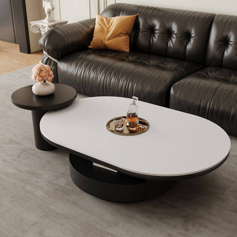 Modern simple coffee table set, 16.1" H x 47.2" L x 29.5" W