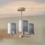 Fig 3 - Light Shaded Chandelier