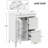 24" Bathroom Vanity With Sink-701691175