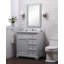 Ensemble de meuble-lavabo simple 32 po Closter-245225723