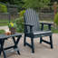 Chaise Adirondack en plastique avec table Anette-294805823