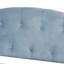 Lit de jour double en tissu de velours gris moderne et contemporain Lockbourne-819582822-819582823