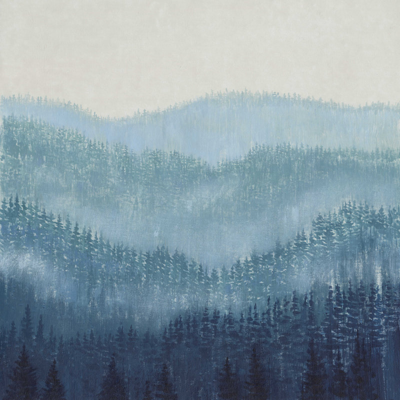 Smoky Ridge II par Timothy O 'Toole - peinture sur toile tendue, H 36 po x l 36 po