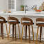 Tabouret pivotant à hauteur de comptoir Vanhoy-75358967