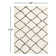 Lydon Soft Geometric Ivory/Black Indoor Area Rug