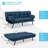 Oppelo 71'' Upholstered Convertible Sofa, Twin Sleeper Sofa Bed-2009684011