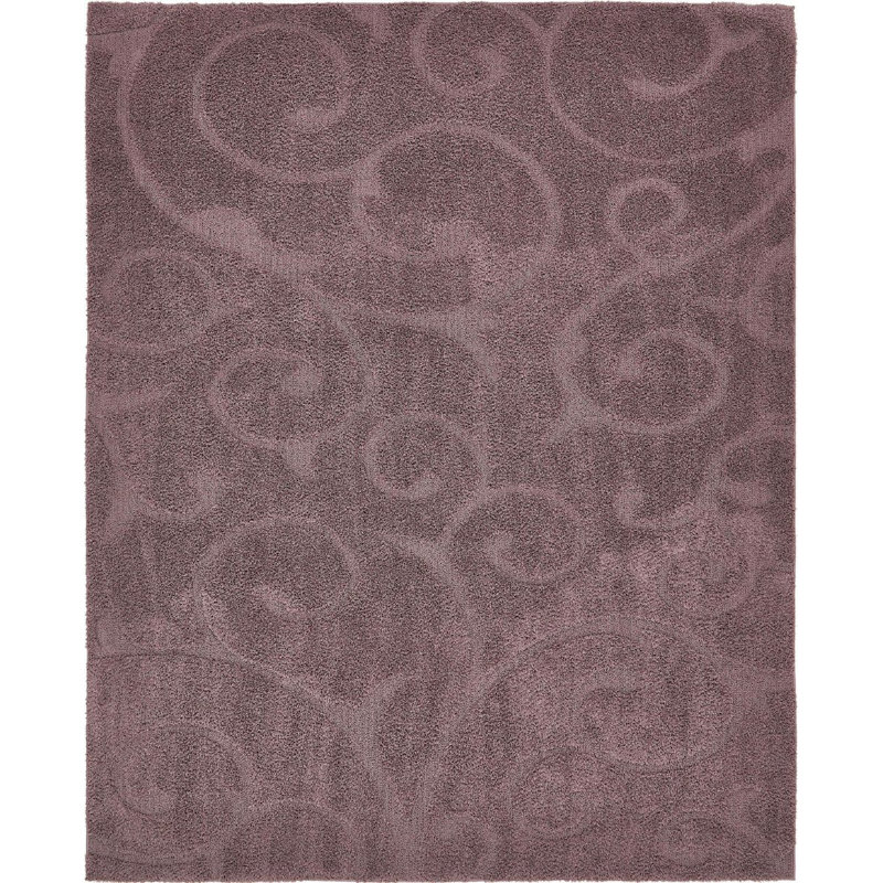 Tapis mauve Vine, Rectangle 8 pi x 10 pi