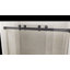66 à 72 po X P 76 po H Double porte de douche coulissante sans cadre avec (10 mm) en verre trempé-107225047