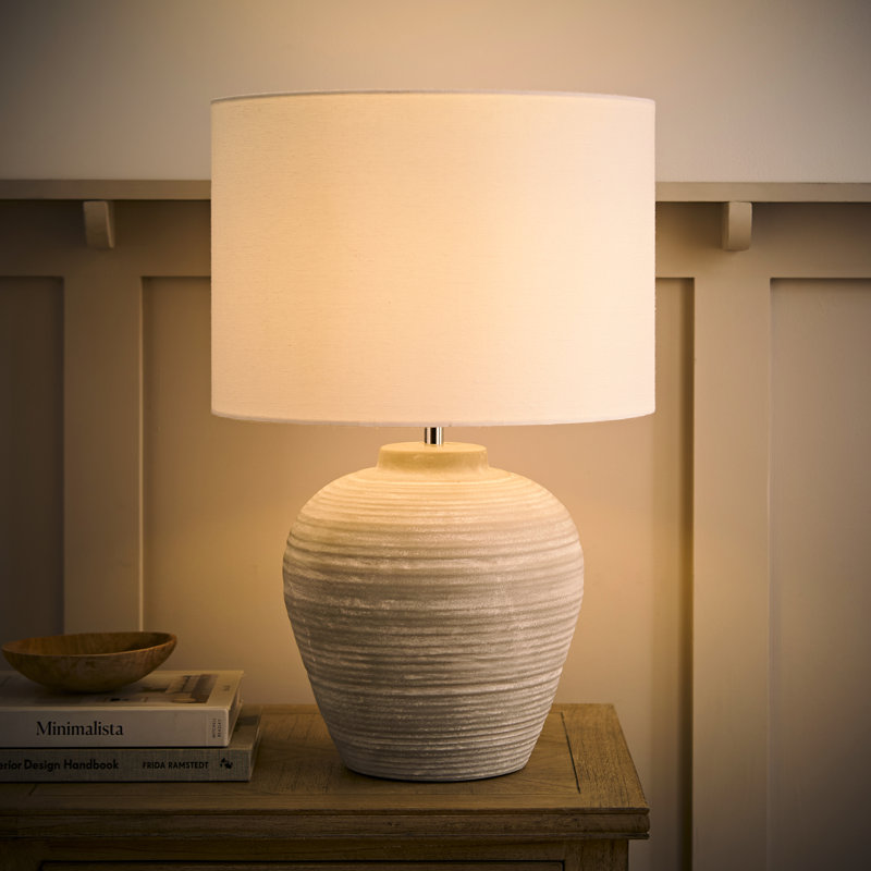 Takefumi Ceramic Table Lamp, 54.5cm H x 36cm W x 36cm D