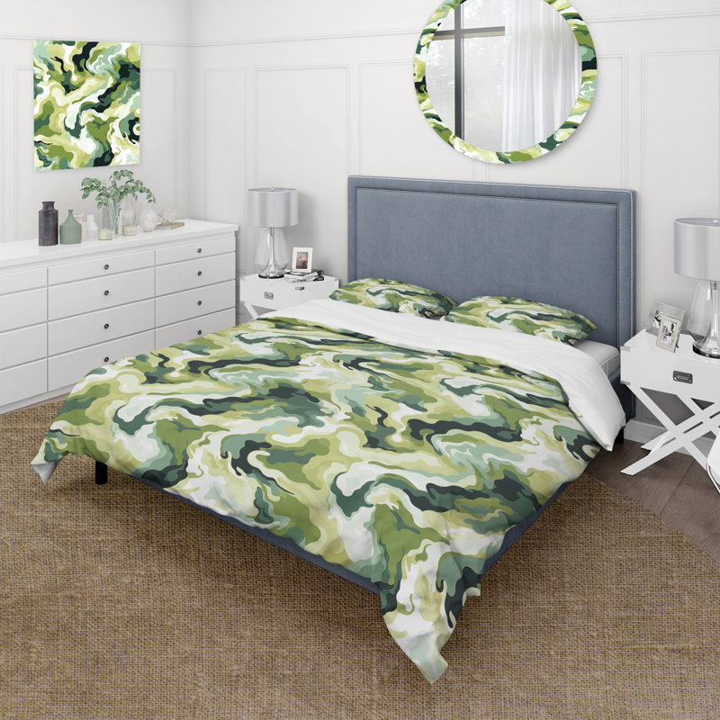 Rebel Soul - Ensemble de housse de couette camouflage - Polyester en microfibre
