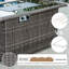 Rectangle Propane Smokeless Fire Pit Table with Hidden Fuel Tank-125967557
