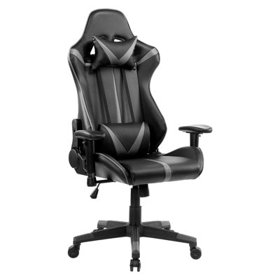 Inbox Zero Faux Leather PC & Racing Game Chair