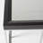 Carmela Mirrored Glass Tray Top End Table