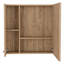 Armoire à portes doubles 23 "Medecine, quatre tablettes intérieures, pin-262133218