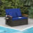 Talleysville 66 " W Wicker with Cushions-1227346268
