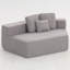 Canapé simple moderne en tissu Teddy-138396694