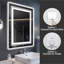 Miroir de salle de bain sans cadre à DEL, miroir intelligent-1606462211-1606462212