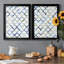 «Sea Lattice I», ensemble de 2 impressions sur toile encadrées-1118324589-1118324590