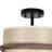 Ingerlise 3-Light Drum Flush Mount