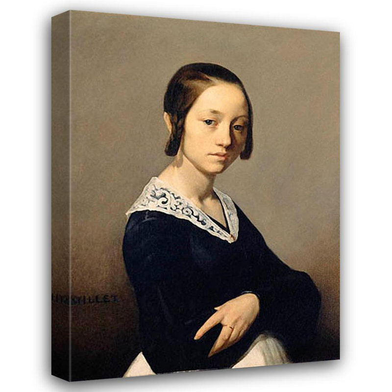 Louise Antoinette Feuardent, H 18 po x l 13 po
