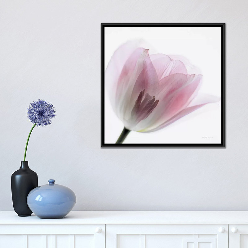 « inside out iv », reproduction sur toile, H 26 po x l 26 po x P 1,5 po, Toile avec cadre noir, Pas de tapis