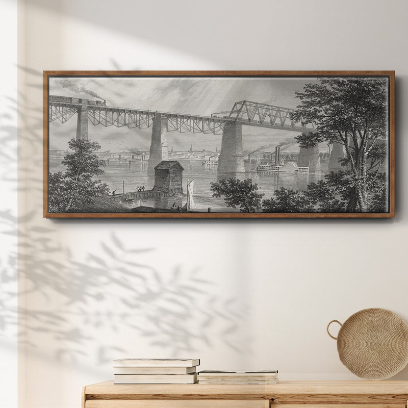 City of Louisville - Toile encadrée, H 8 po x l 20 po