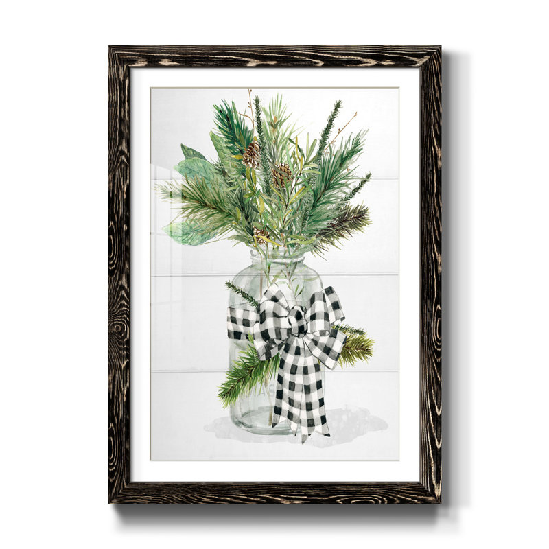 Evergreen - Imprimé, Noir, H 37,5 po x l 27,5 po x P 1,5 po