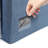 Sorbus Large Storage Box 2-Compartment Foldable with Window & Handles 2 Pack in Blue