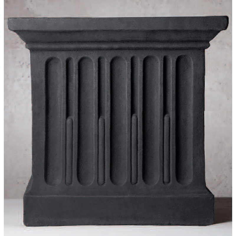Phil Outdoor Bench, Nero Nuovo