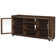Dazya TV Stand for TVs up to 70" with Fireplace Included