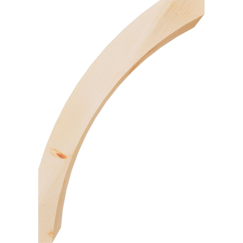 Genouillère Thorton, Sapin Douglas de 5 1/2 po (lisse), 26 po X P 38 po H