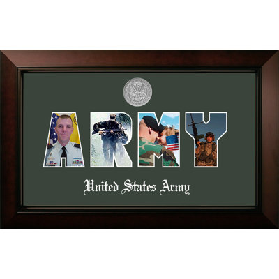 Army Collage Photo Legacy Picture Frame