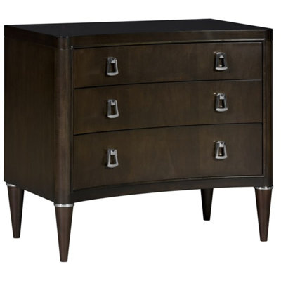 Lillet 3 - Drawer Solid Wood Nightstand