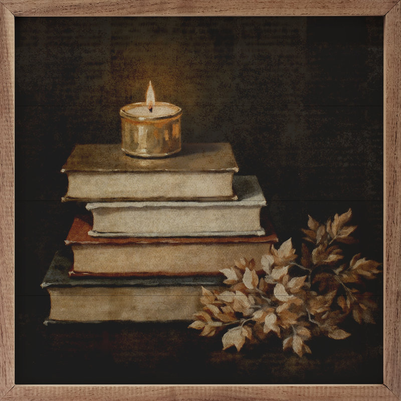 Livres floraux d'automne, H 16 po x l 16 po
