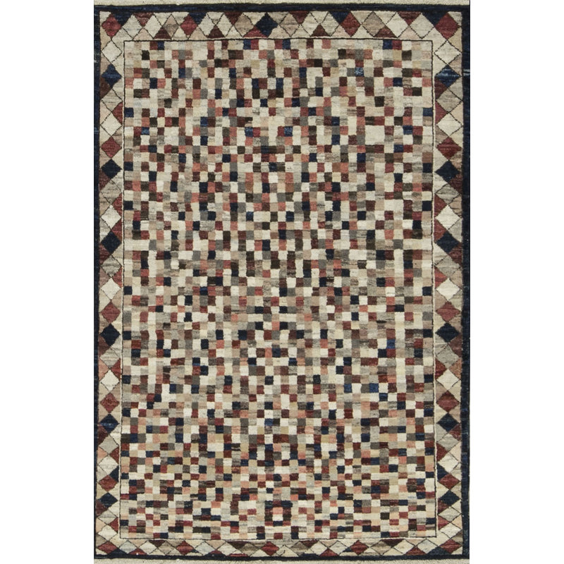 Afghan One-of-a-Kind 4' X 5'10" Area Rug