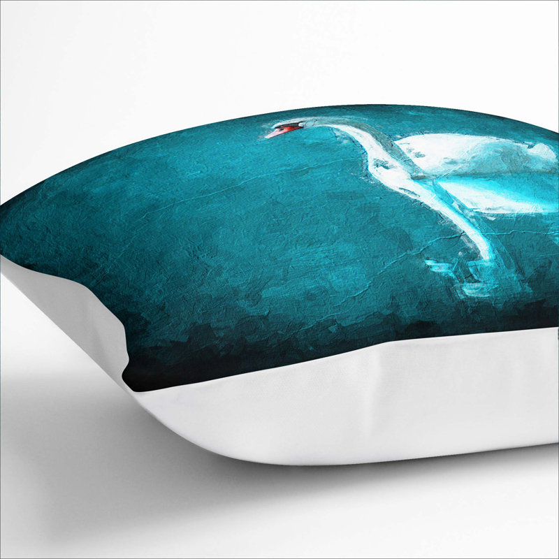 Square Cushion, 55cm H x 55cm W x 20cm D, White