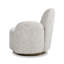 Fauteuil d'appoint pivotant à accoudoirs multiples 31,5 po Bertolde RAF, multicolore beige
