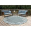 Tapis intérieur / extérieur bleu Gritton-858035314