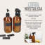KitchenCraft Living Nostalgia Pump & Spray Bottle Set, Glass, Amber