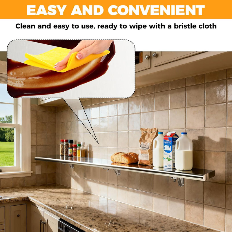 Tablette 72 po x 12 po Concession