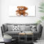 Teddy Bear - Wrapped Canvas Print