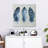 Kerner Indigo Blue Feathers I