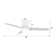 48" Figgs 3 - Blade LED Flush Mount Ceiling Fan with Remote Control and Light Kit Included